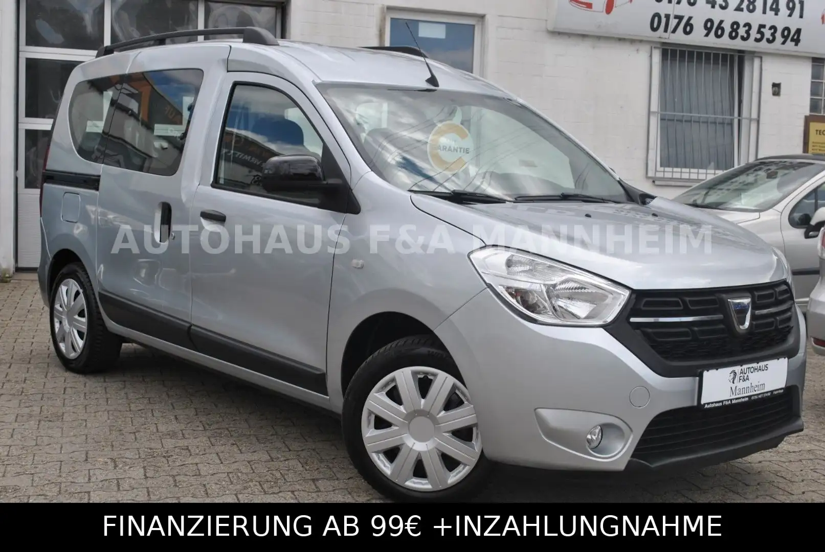 Dacia Dokker TCe 130 NAVI S.Heizung 1Hand Kostenlose L Gri - 2