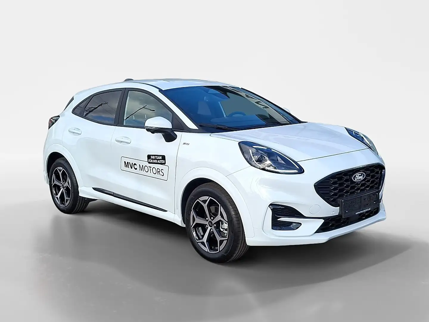 Ford Puma 1,0 EcoBoost Hybrid ST-Line Aut. Weiß - 1