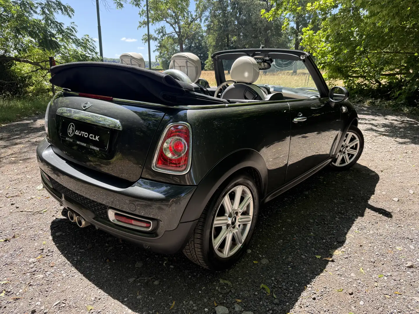 MINI Cooper SD Cabrio Mini 2.0 D Cooper S AUTOMATIQUE Cuir Xénon GpS Сірий - 2