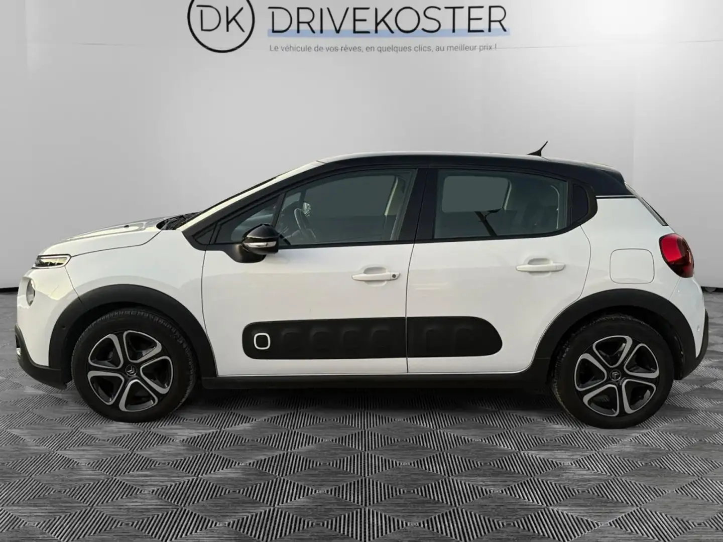 Citroen C3 1.6 BlueHDi - 100 cv - Shine Blanc - 2