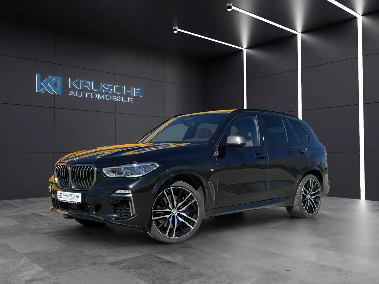 BMW X5 M d*1.Hand*Mwst aus*Gestik*LIVE*INNOV*ENTERT Negro - 1