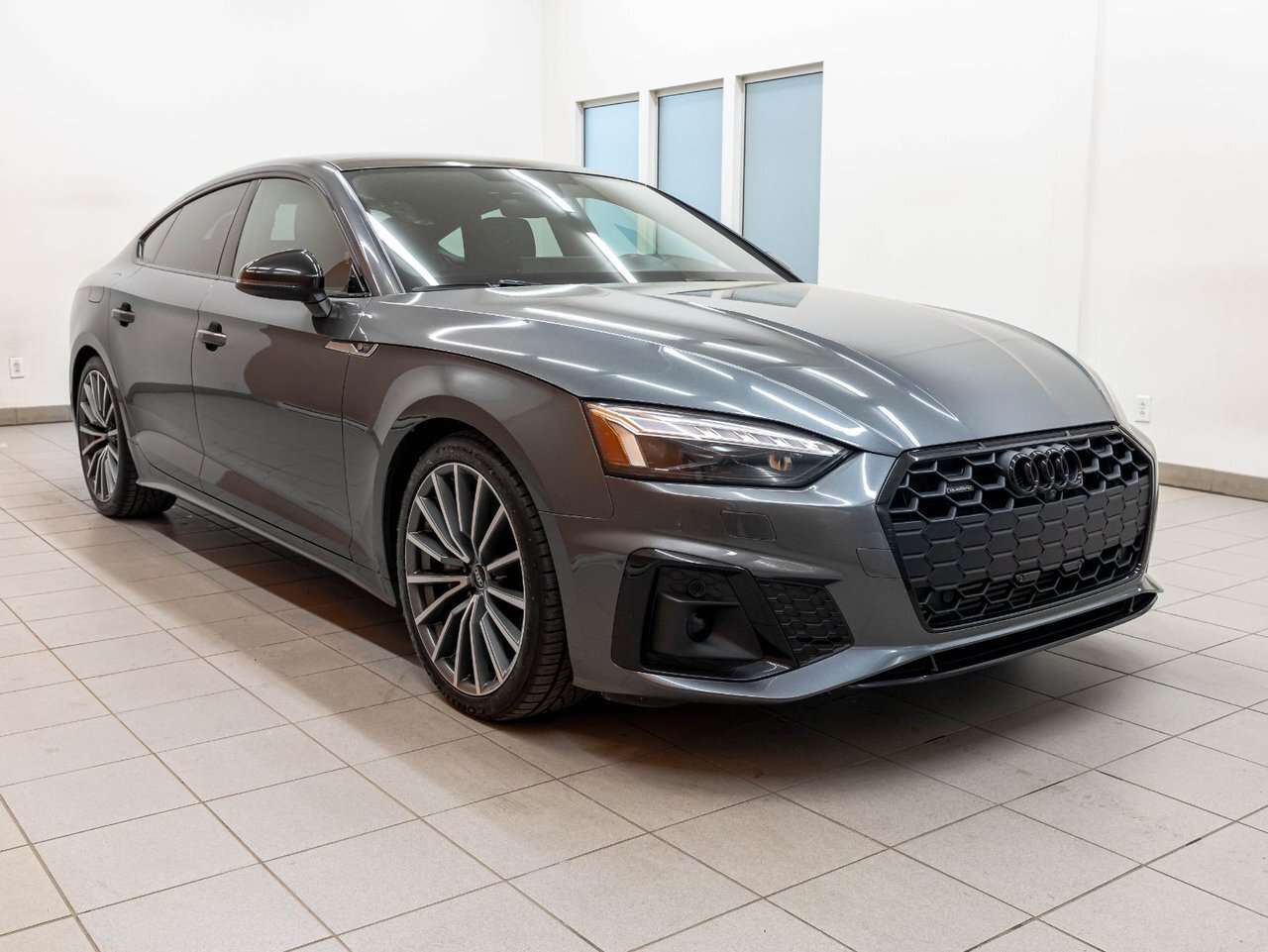 2022 Audi A5 TECHNIK SLINE QUATTRO *TOIT* NAV CUIR BLACK OPTIC thumb 10