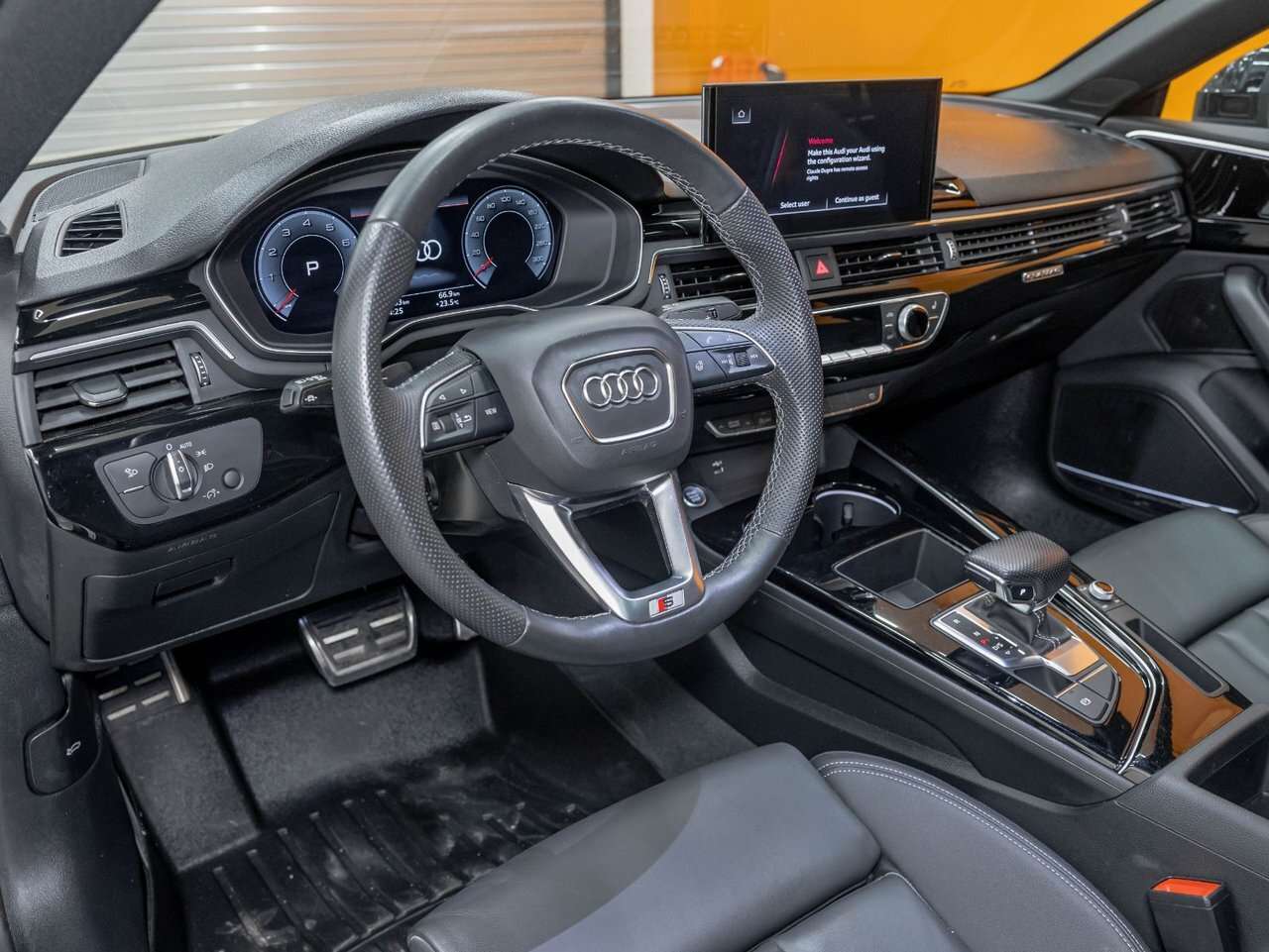 2022 Audi A5 TECHNIK SLINE QUATTRO *TOIT* NAV CUIR BLACK OPTIC alt 2