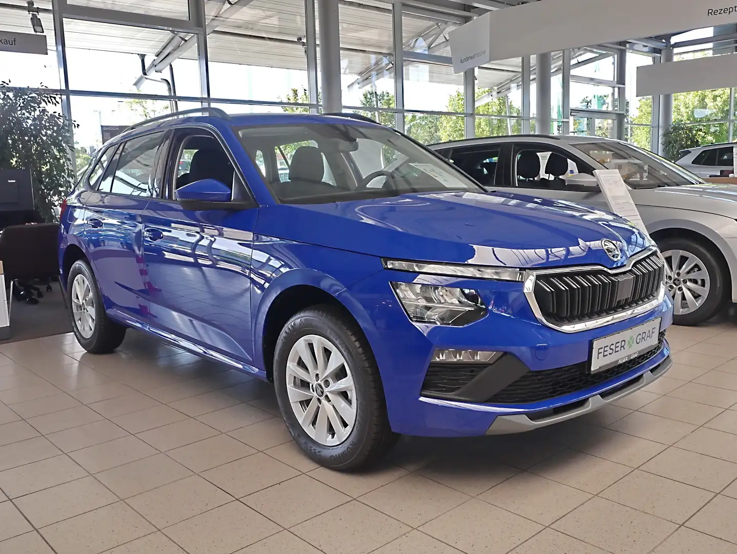 Skoda Kamiq Selection 1,0l TSI * SHZ TEMP KLIMA* Bleu - 2