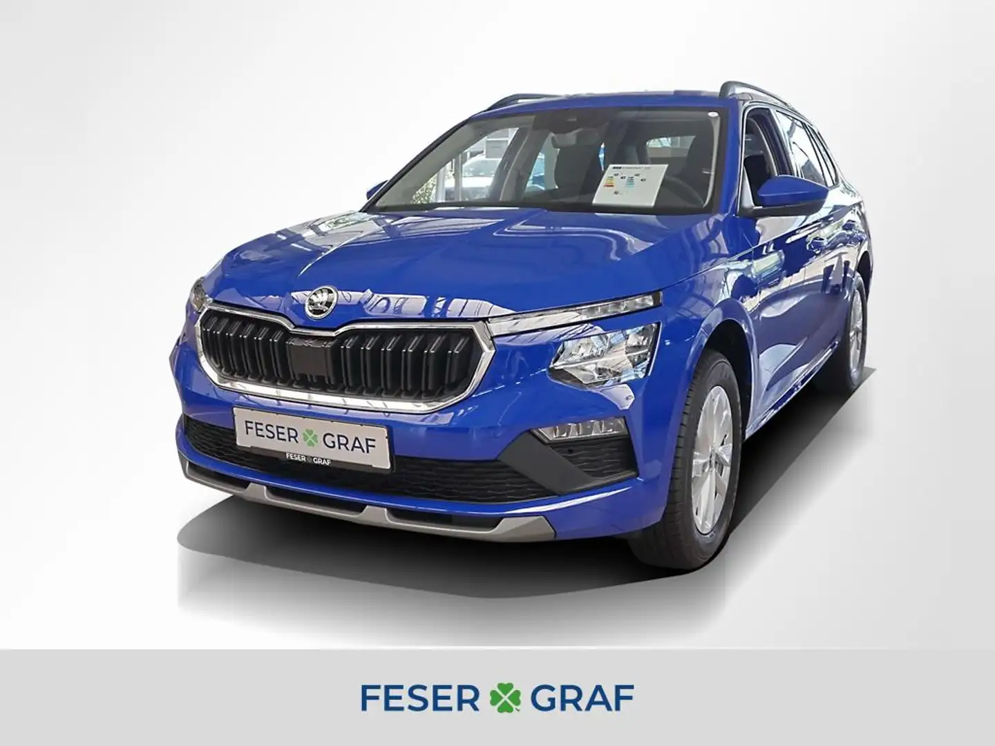 Skoda Kamiq Selection 1,0l TSI * SHZ TEMP KLIMA* Bleu - 1
