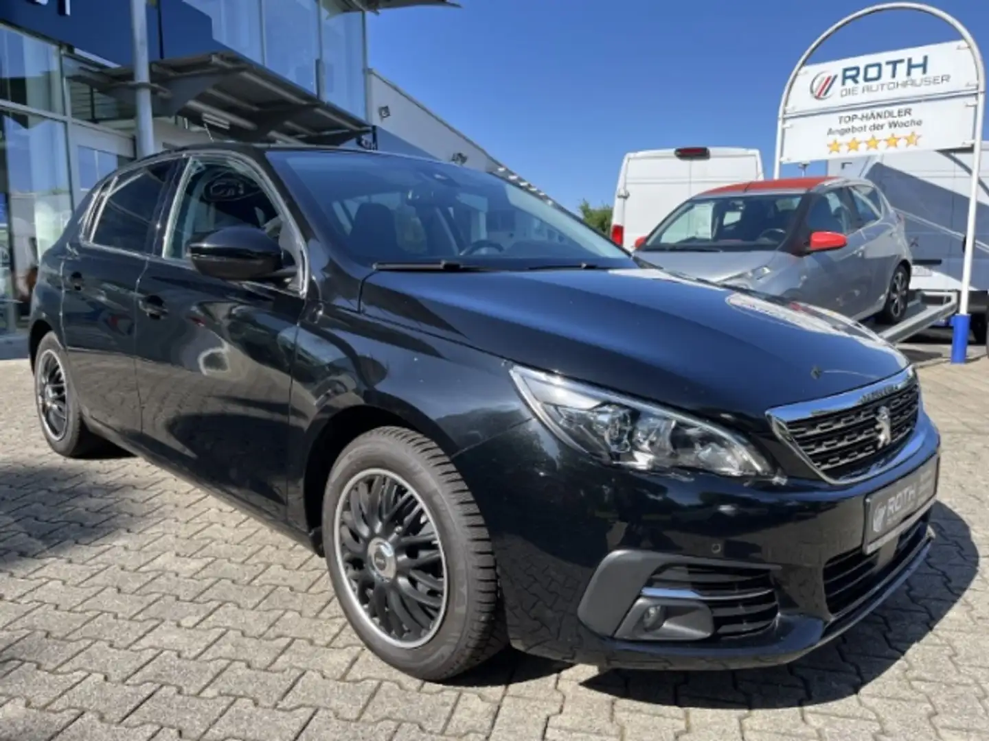 Peugeot 308 Allure Pack BlueHDi FAP 130 EAT8 Navi 2-Zonen-Klim Noir - 2