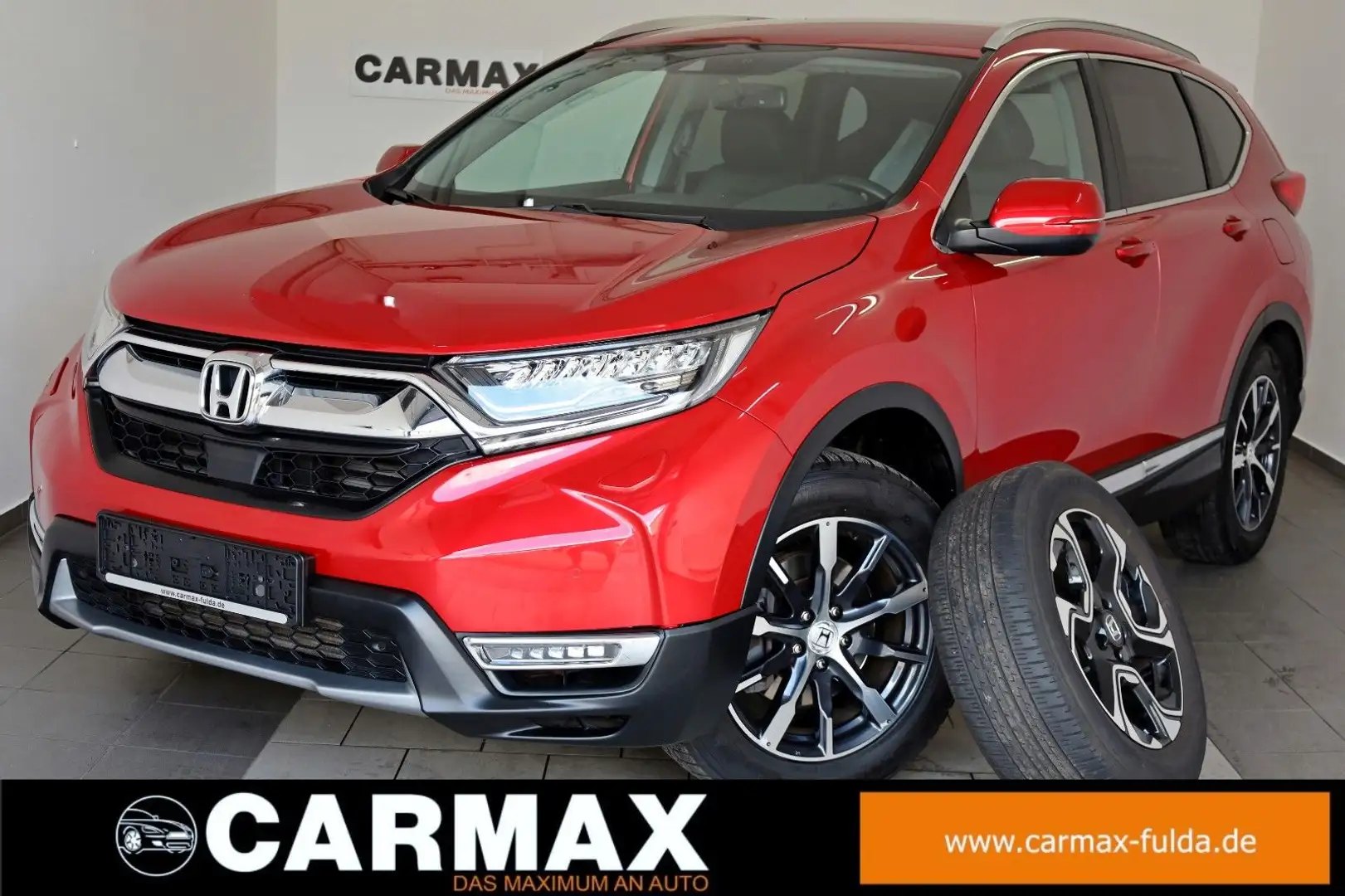 Honda CR-V 1.5 T 4WD Lifestyle Leder,Navi,LED,7 Sitzer Red - 1