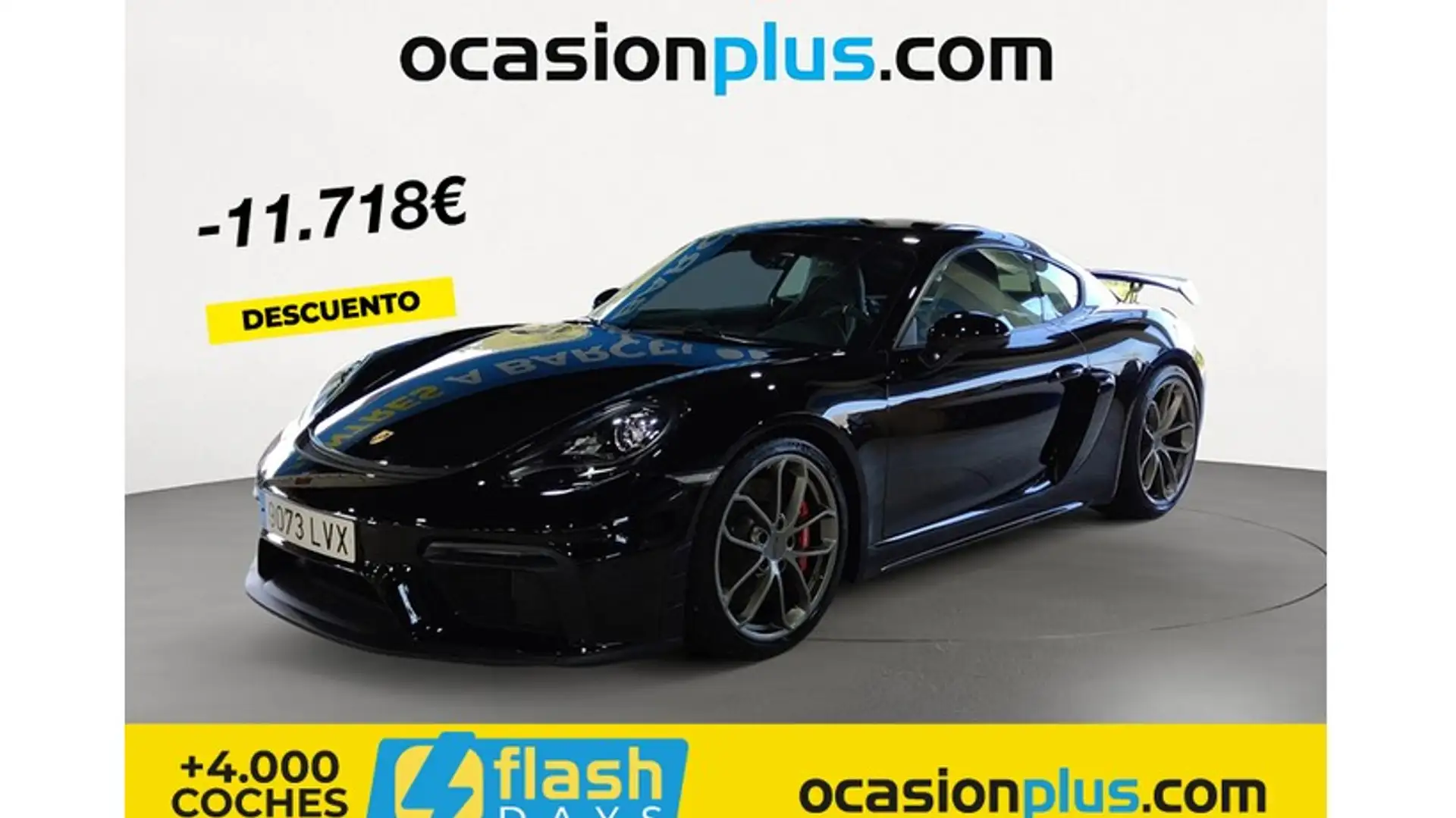 Porsche Cayman GT4 PDK Negro - 1