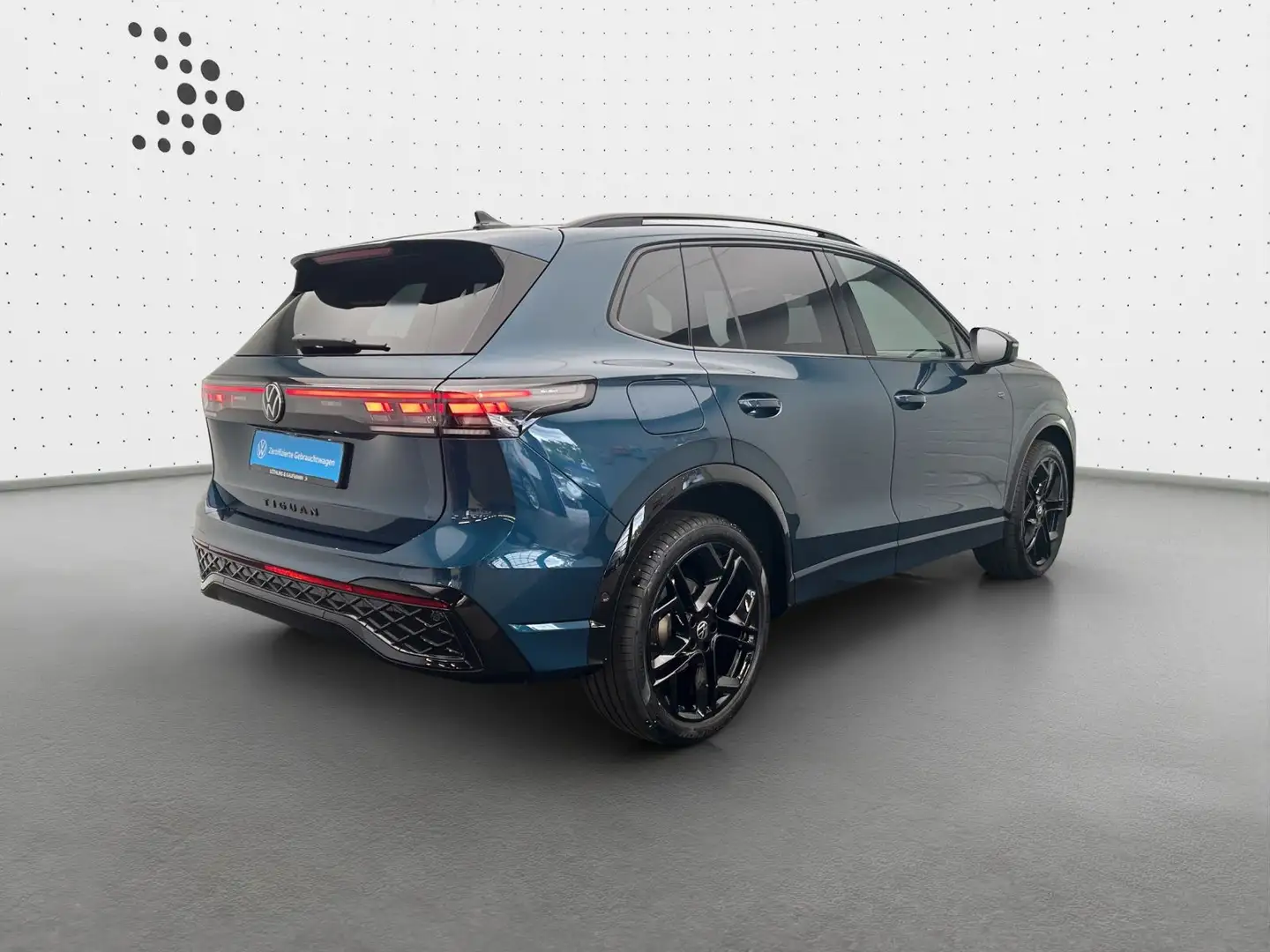 Volkswagen Tiguan R-Line 1.5 eTSI*NAVI*LEDER*AHK*DCC*HUD*20 Blau - 2