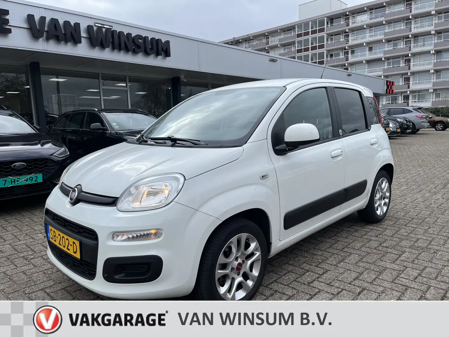 Fiat Panda 0.9 TwinAir Popstar Lmv Deelb.abank 5Persoons Blue Blanc - 1