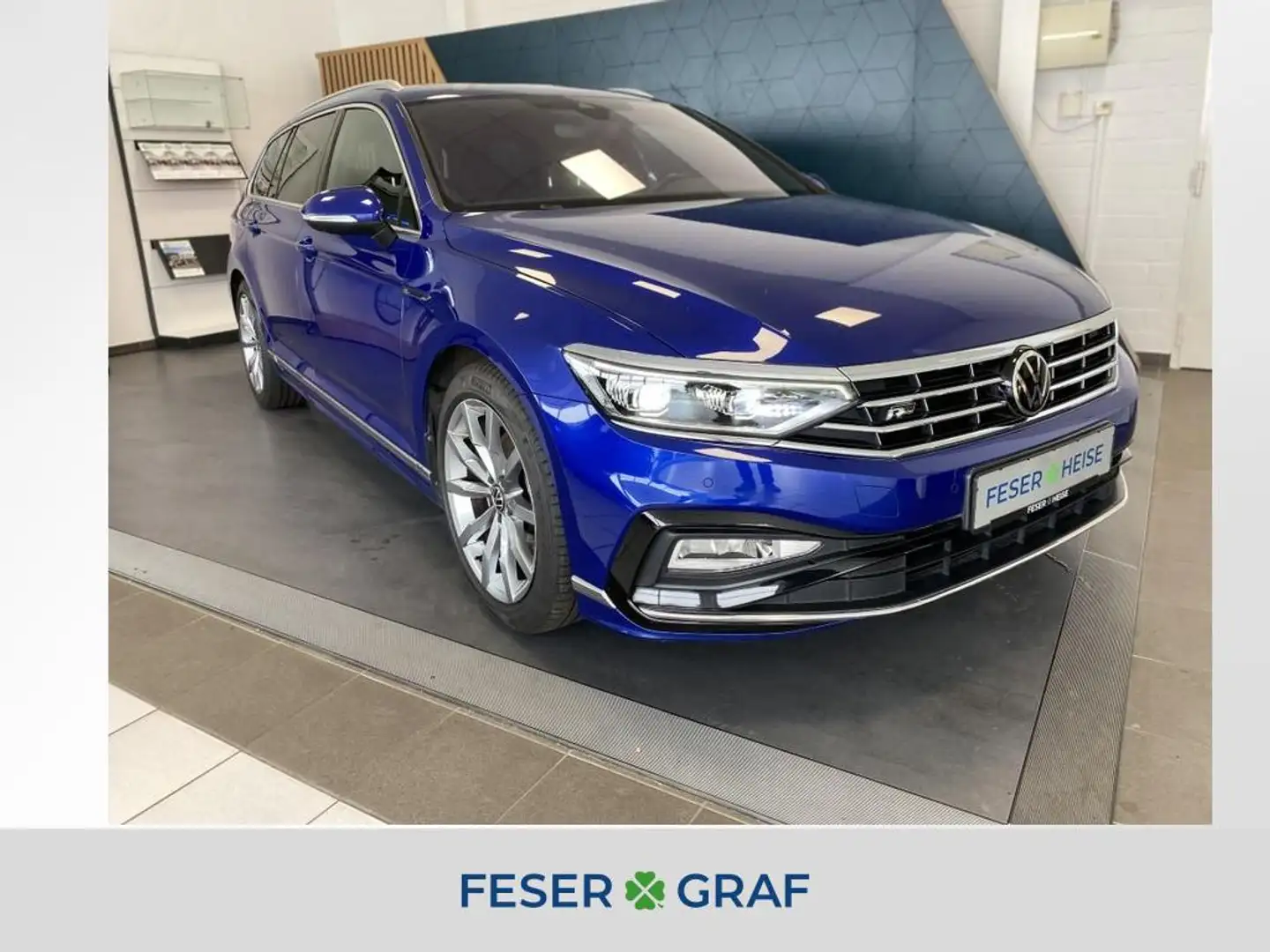 Volkswagen Passat Variant 2.0 TDI Elegance DSG*Leder*Pano*Navi*AHK*Matrix Bleu - 1
