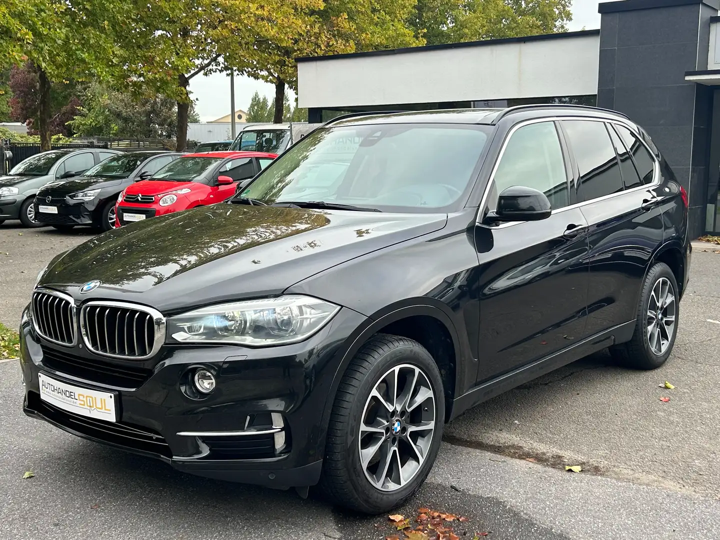 BMW X5 3.0d, 2016, 187910km, €6, Full Opt, 1j Garantie Zwart - 1
