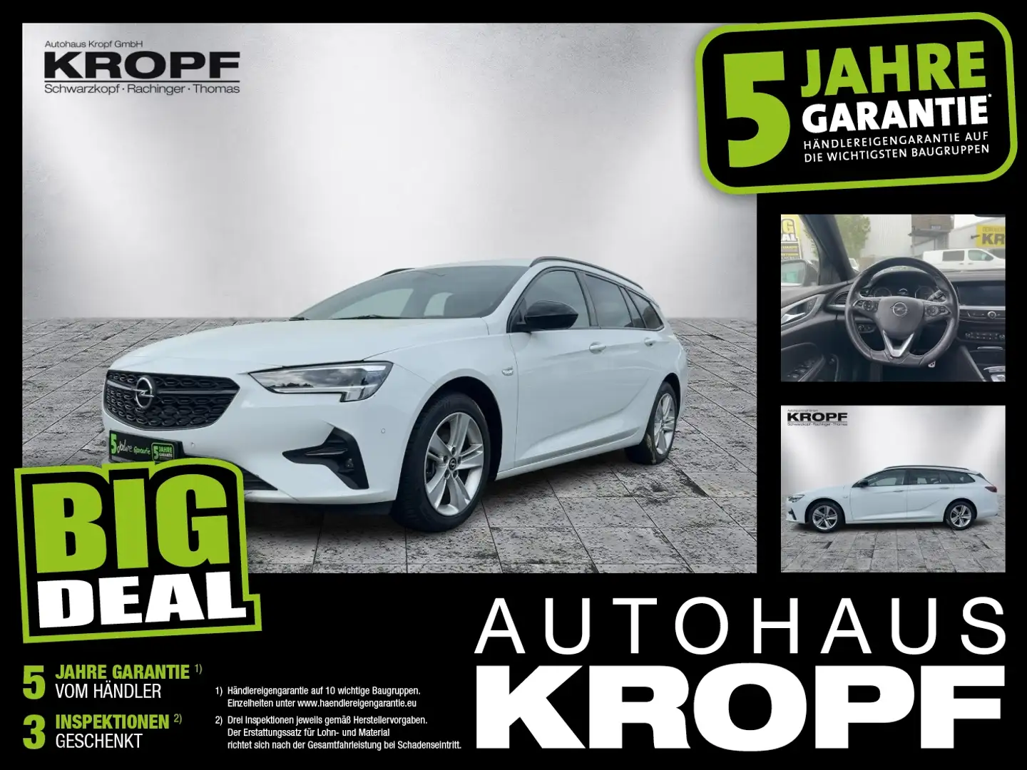 Opel Insignia B ST 2.0 CDTI Ultimate ACC schw. AHK PDC Blanc - 1