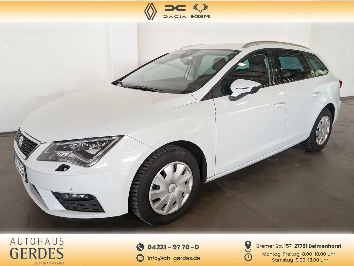 SEAT Leon ST Style Blanc - 1
