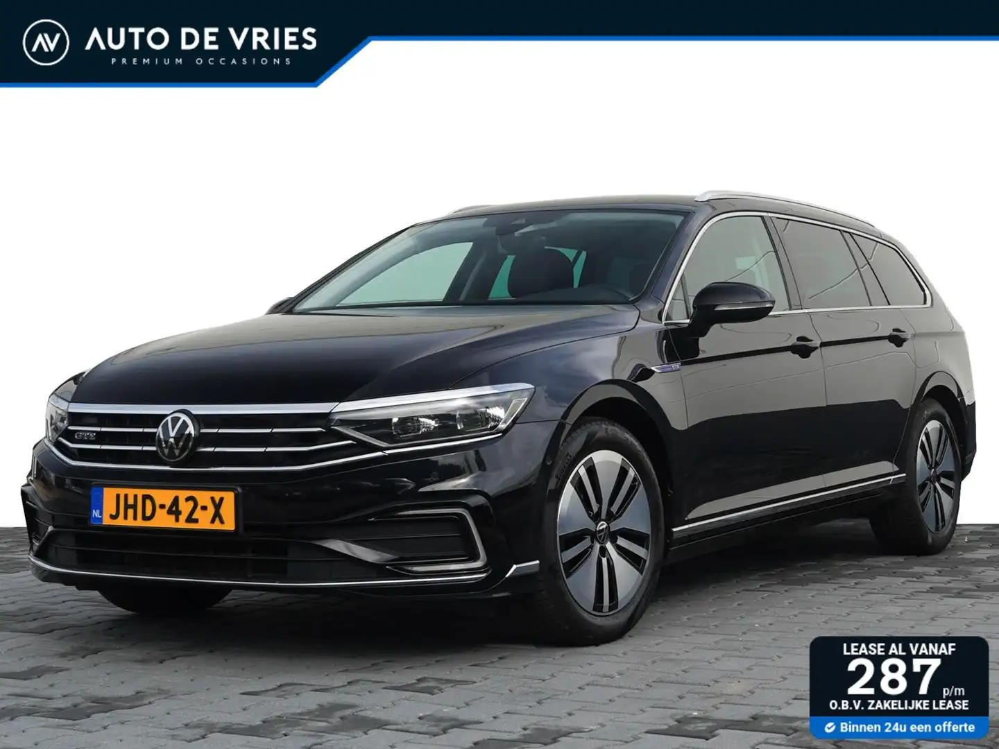 Volkswagen Passat Variant 1.4 TSI PHEV 218pk GTE Business | Leder | Camera | Schwarz - 1