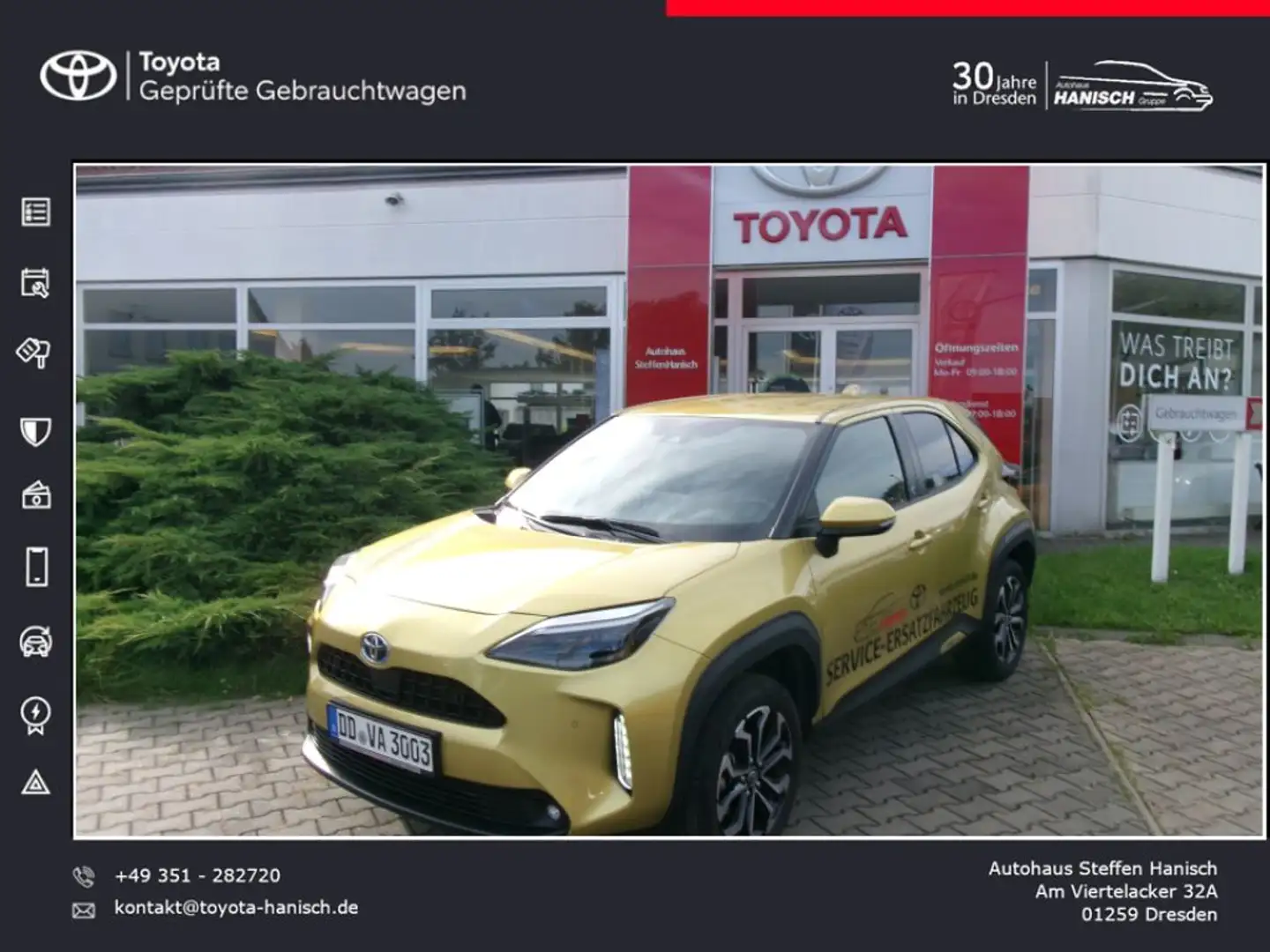 Toyota Yaris Cross Hybrid 1.5 VVT-i Team Deutschland Gold - 1