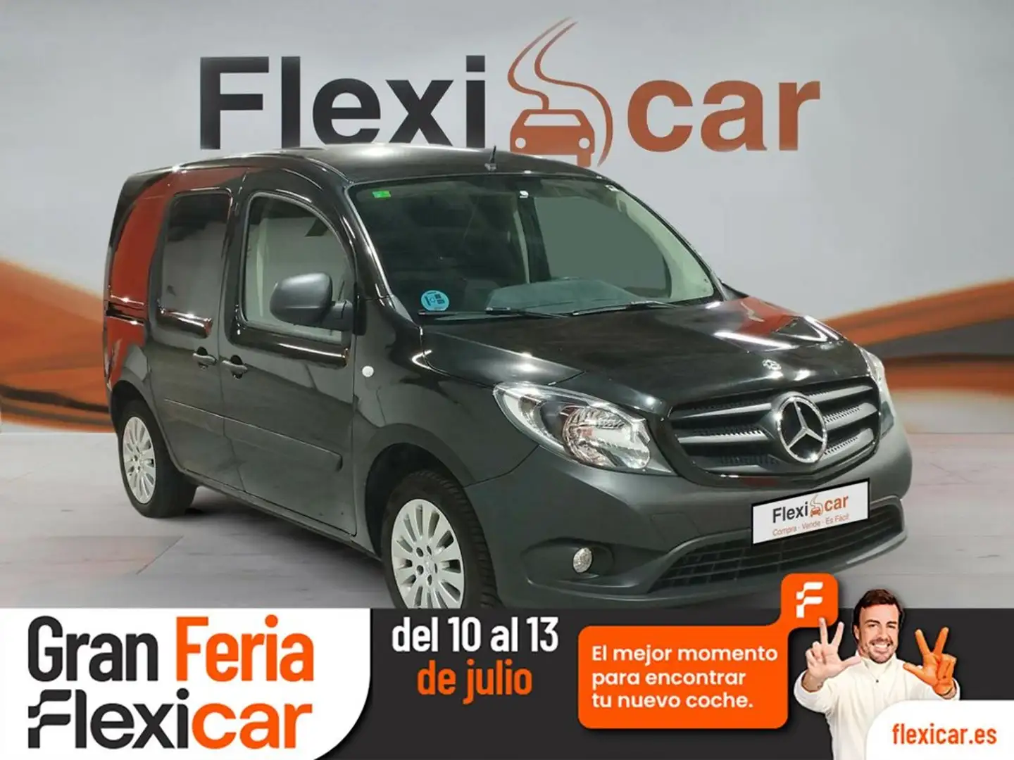 Mercedes-Benz Citan 110 CDI 85kW Furgon Base Negro - 1