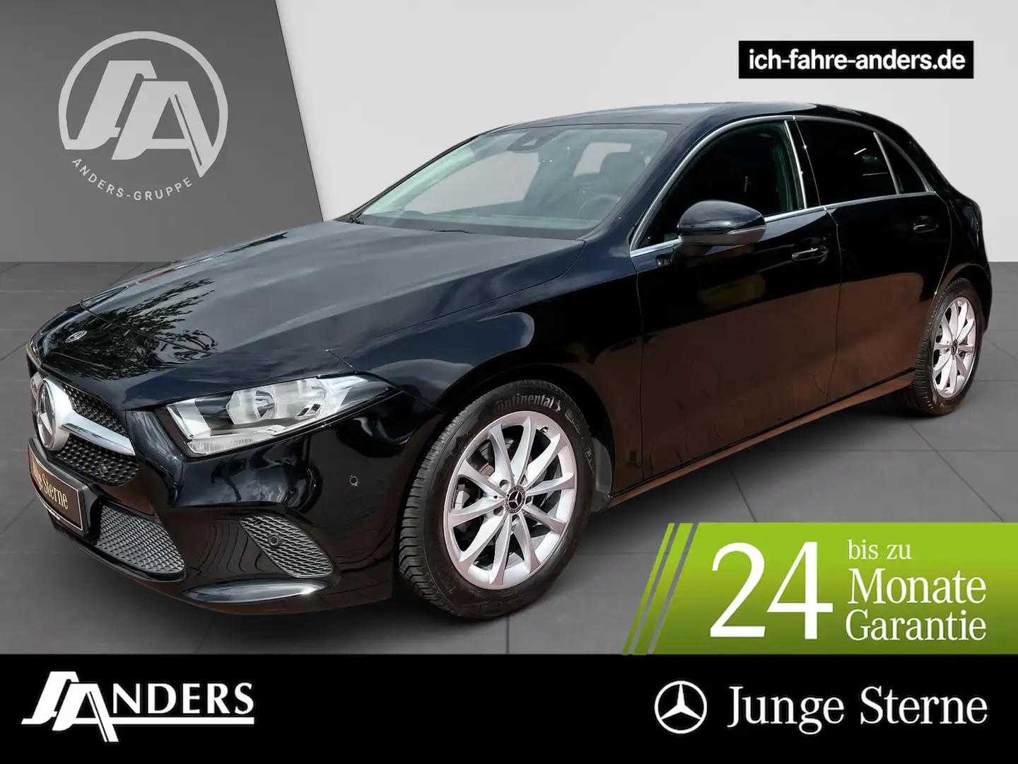 Mercedes-Benz A 180 Progressive+MBUX+SHZ+PDC+Kamera+Tempomat Schwarz - 1