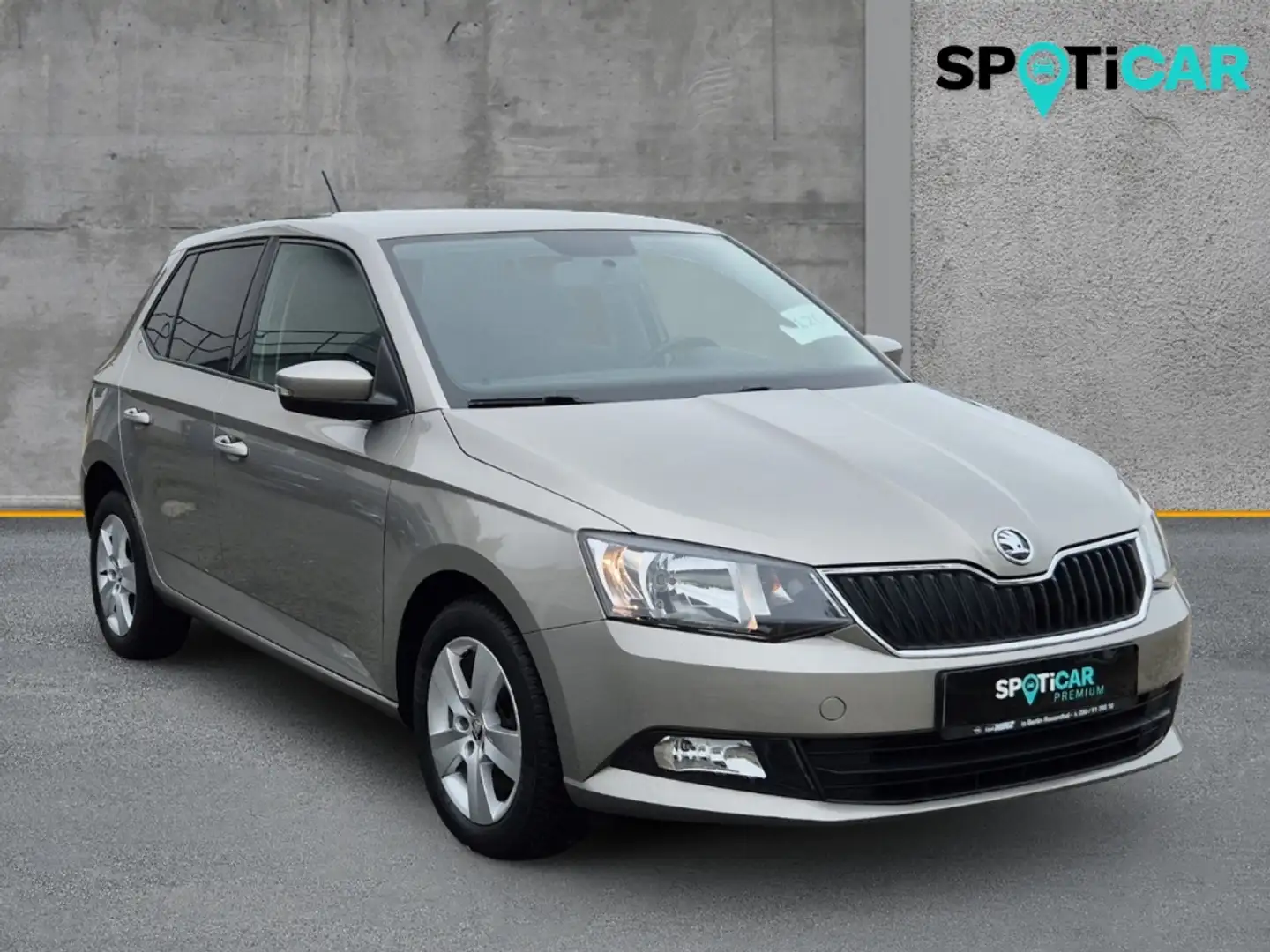 Skoda Fabia Ambition 1.2 TSI, Klima,PDC,Allwetter,AHK Beige - 2