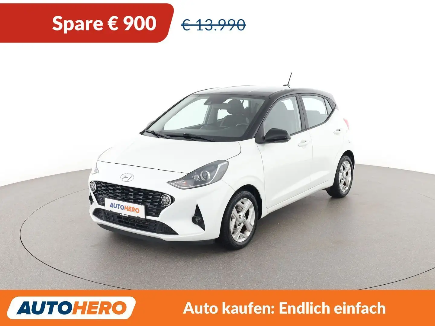 Hyundai i10 1.2 LEVEL 3 Weiß - 1