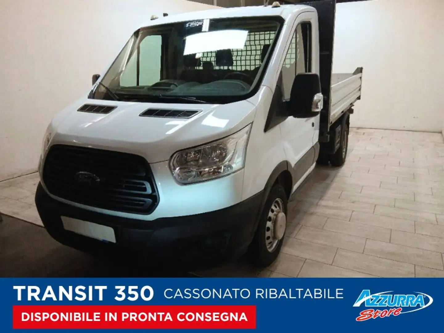 Ford Transit 350 Ribaltabile 2.2 TDCI 125cv L1 Blanc - 1