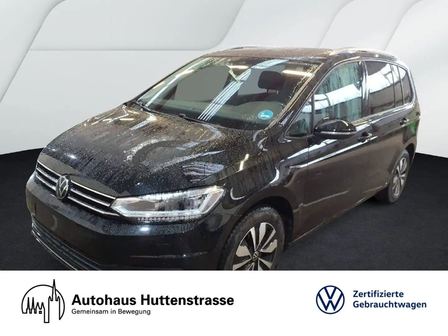 Volkswagen Touran 1.5 TSI DSG Goal 7-Sitzer LED NAVI AHK Schwarz - 1
