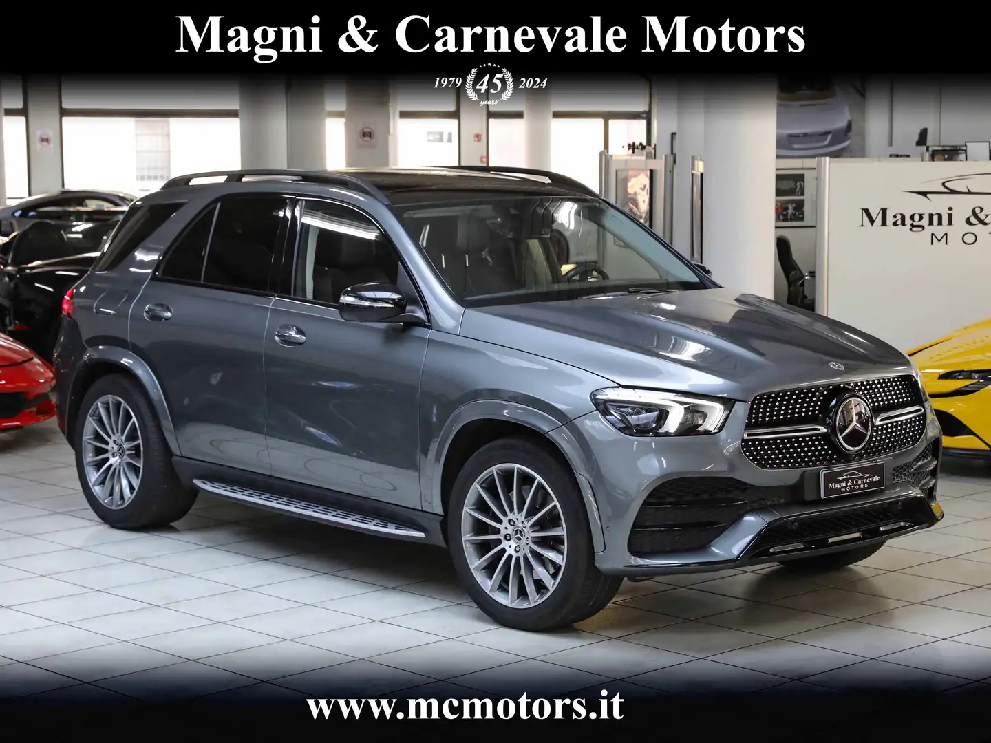 Mercedes-Benz GLE 300 D 4MATIC|AMG LINE PREMIUM|TETTO|NIGHT PACK Grigio - 1