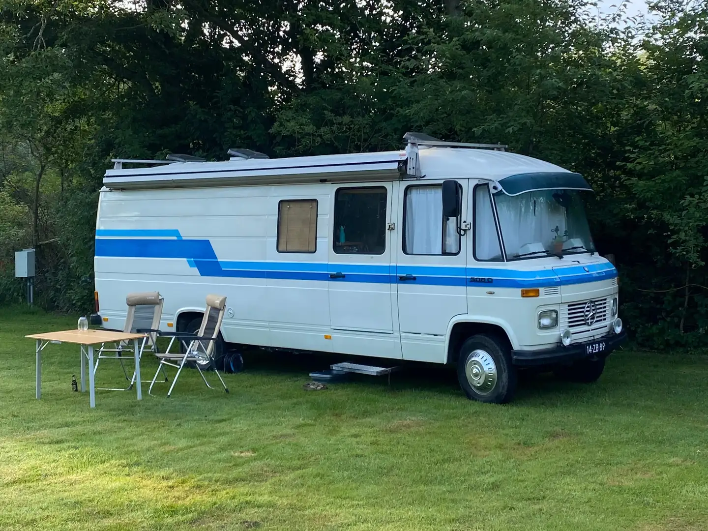 Mercedes-Benz 508 Camper Belastingvrij Білий - 1
