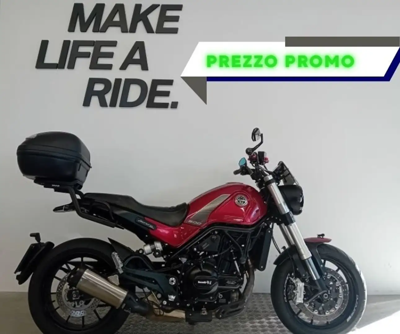 Benelli Leoncino 500 Rood - 1