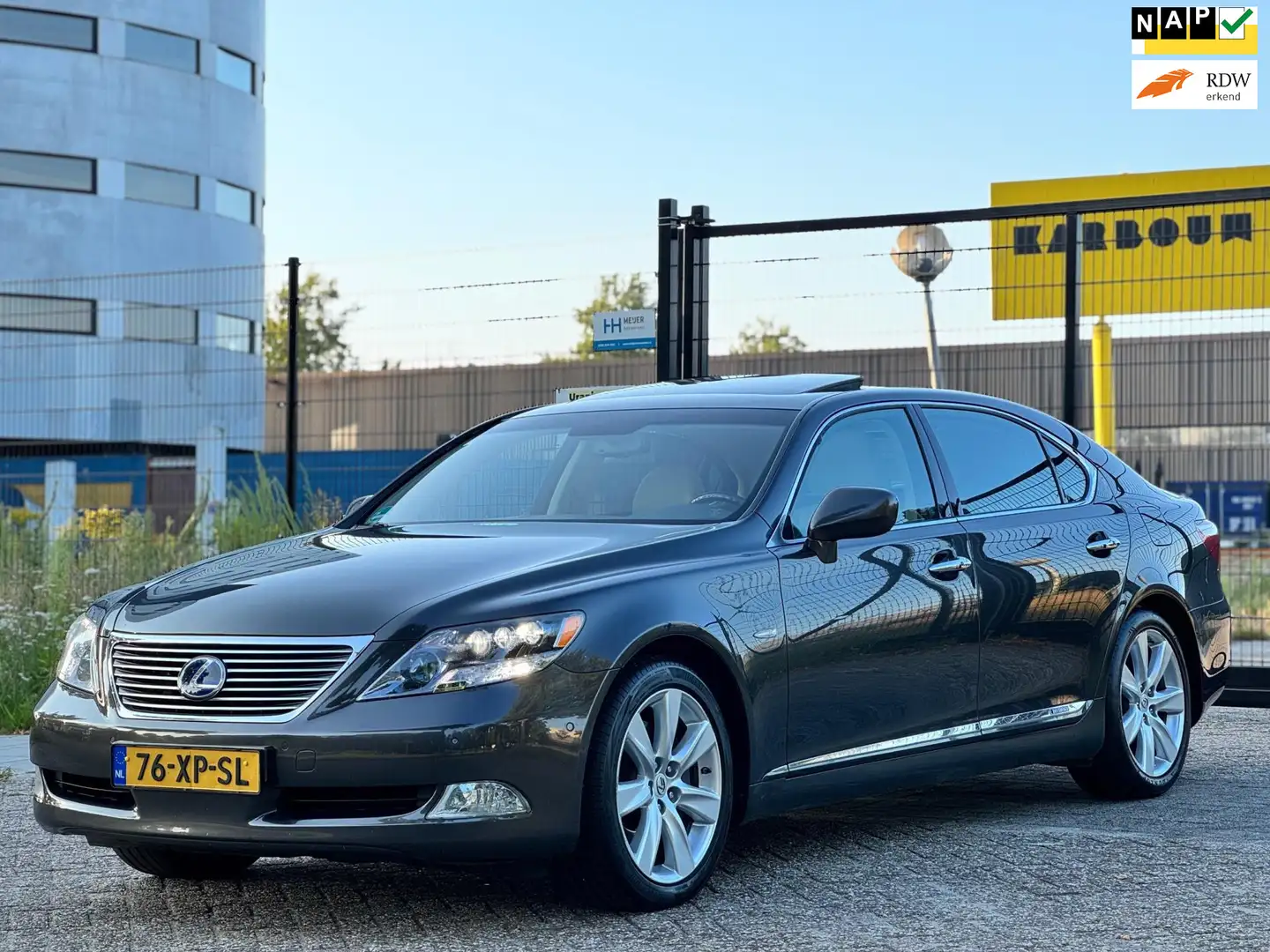 Lexus LS 600 600h L. President 4p./YOUNGTIMER/NAVI/CAMERA/LUCHT Bruin - 1