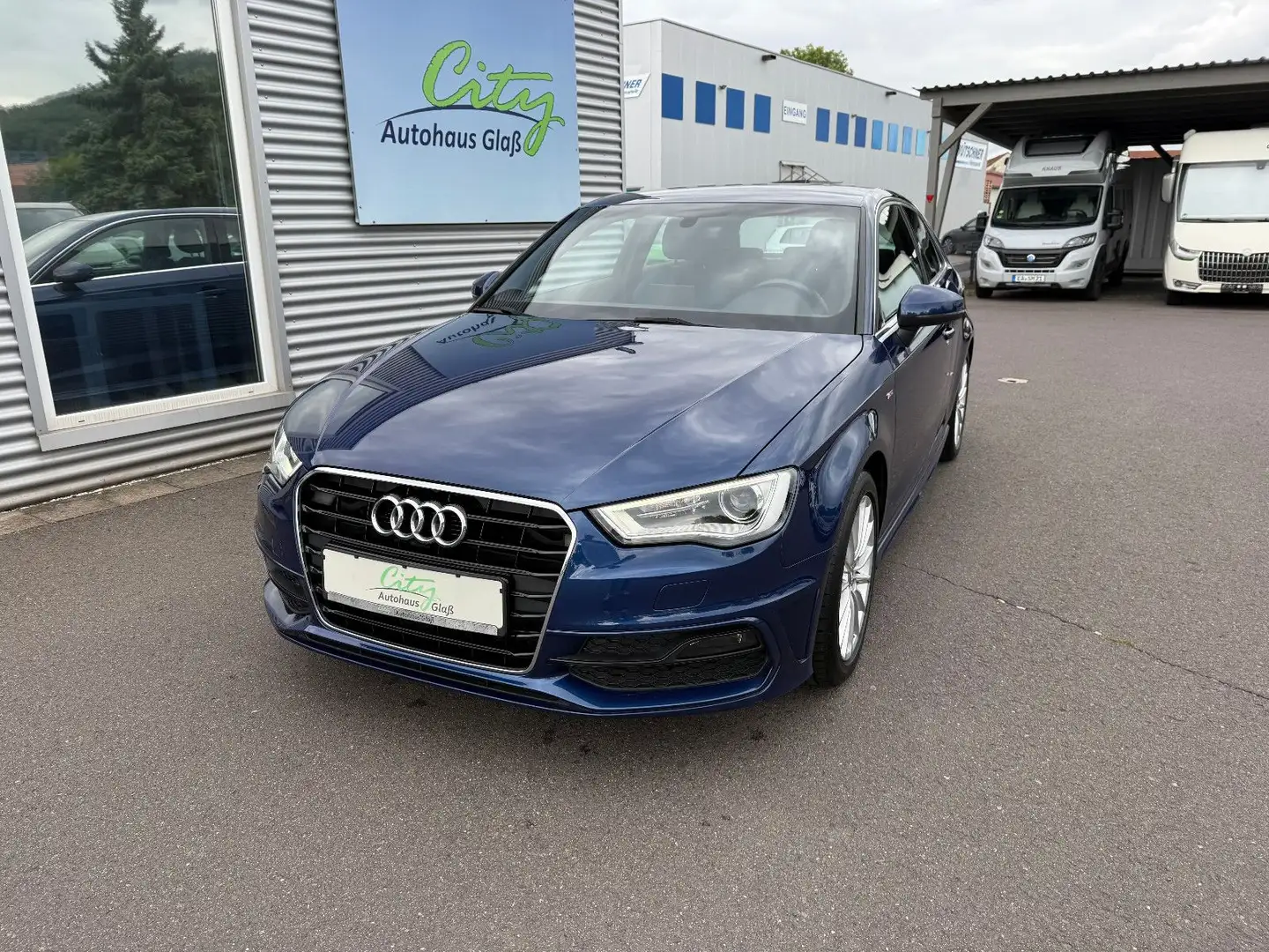Audi A3 1.8TFSI -S-Line+Xenon+Navi+SHZ+Tempo+Top!!! Blau - 1