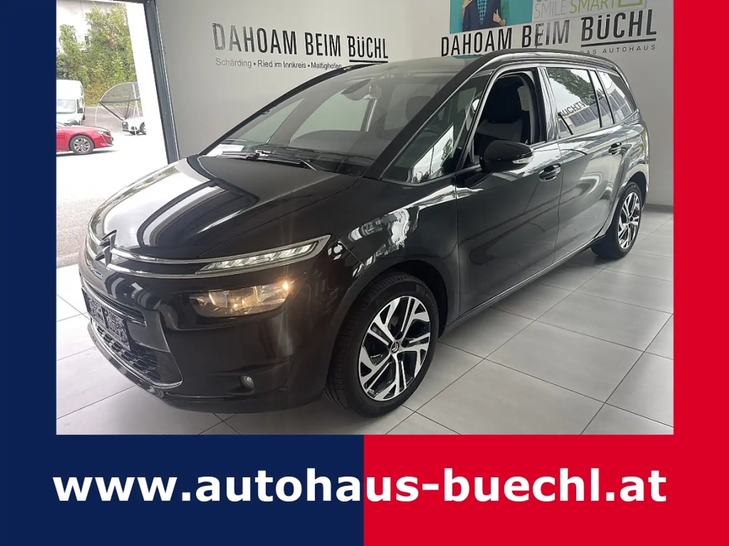 Citroen Grand C4 Picasso BlueHDi 120 6-Gang Intensive Schwarz - 1