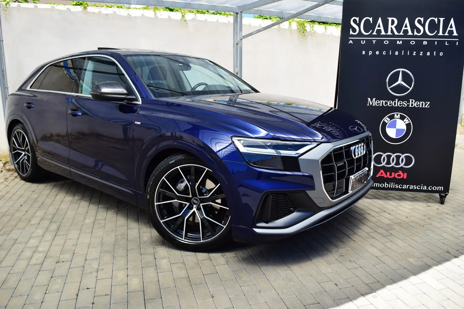Audi Q8 50 3.0 Tdi mhev 286 cv Tiptronic "S line" Blu/Azzurro - 1
