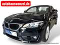 BMW 218 i Cabrio Aut. - nur 34 tkm - LEDER KAM NAVI LED Schwarz - thumbnail 1