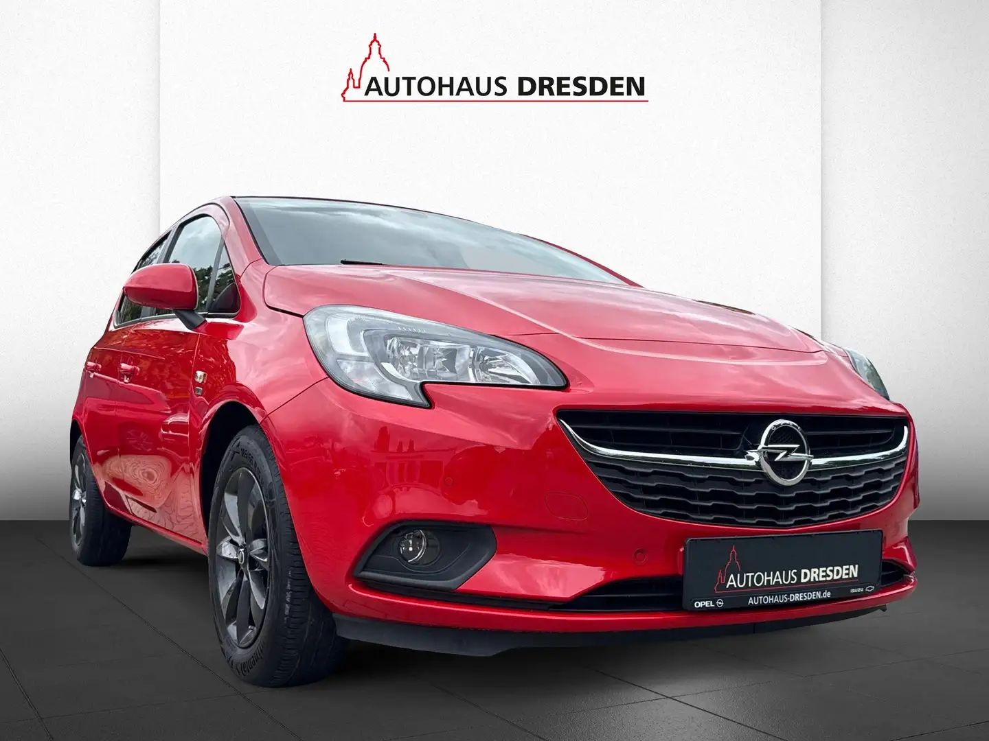 Opel Corsa E ecoFlex 1.4 Turbo 120 Jahre *DAB*SHZ*KAM* Rot - 2