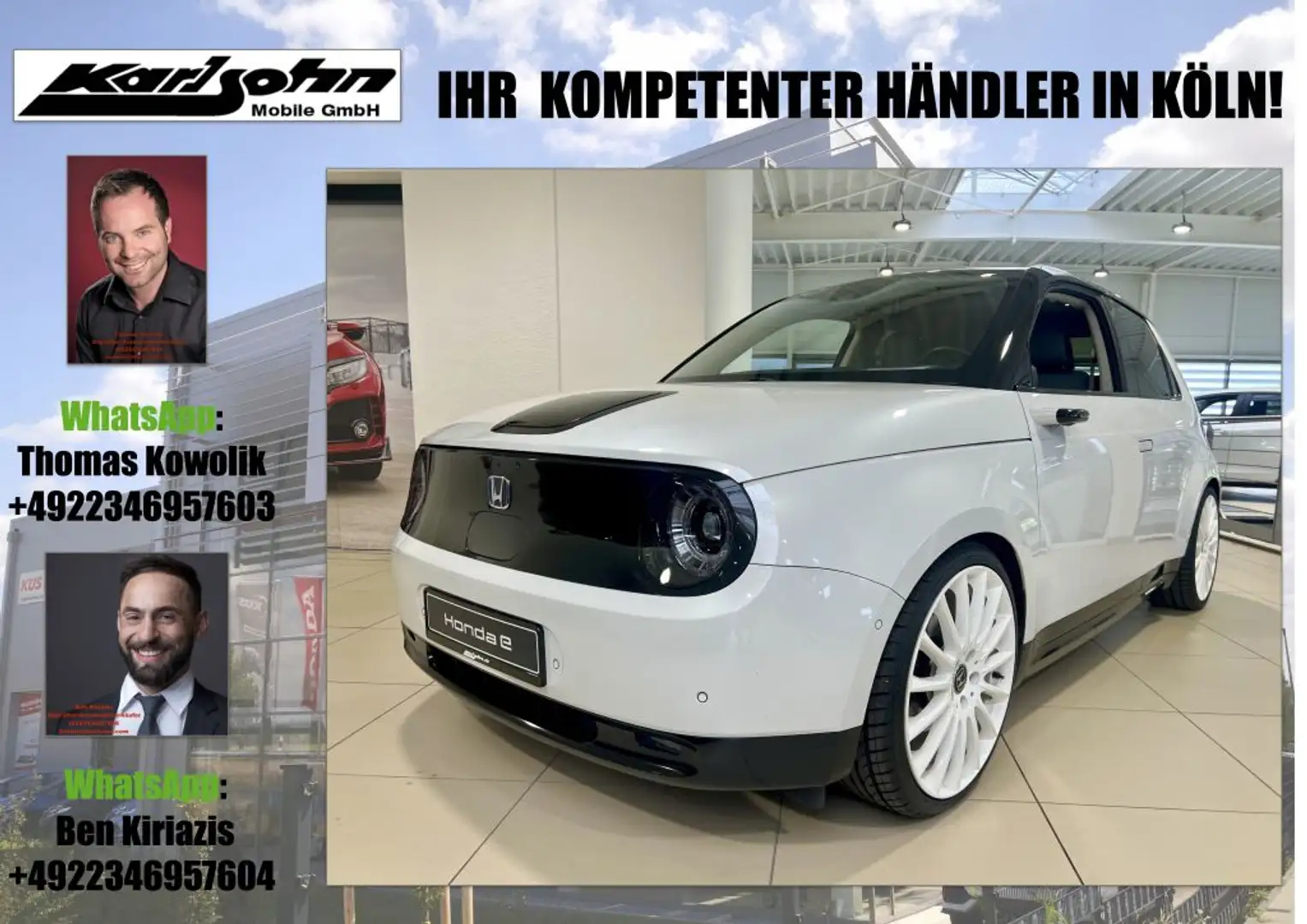 Honda e Advance-Paket Weiß - 1