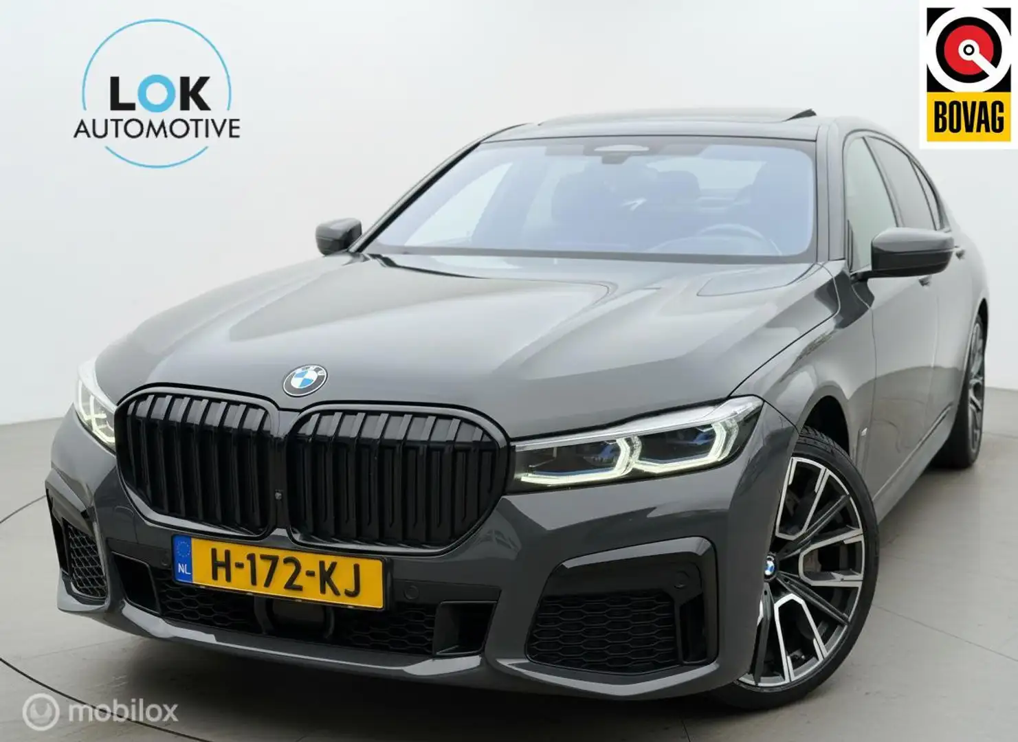 BMW 745 7-serie 745e High Executive M|DAK|H&K|HUD|LEDER|ME Gris - 1