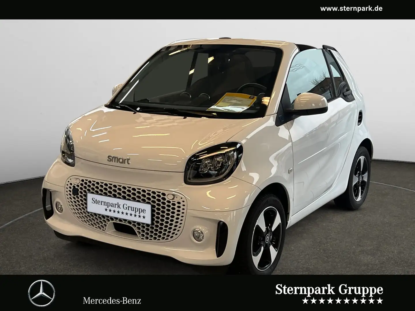 smart forTwo fortwo EQ cabrio passion LED*PTS*RFK*KLIMAAUTOM. Weiß - 1