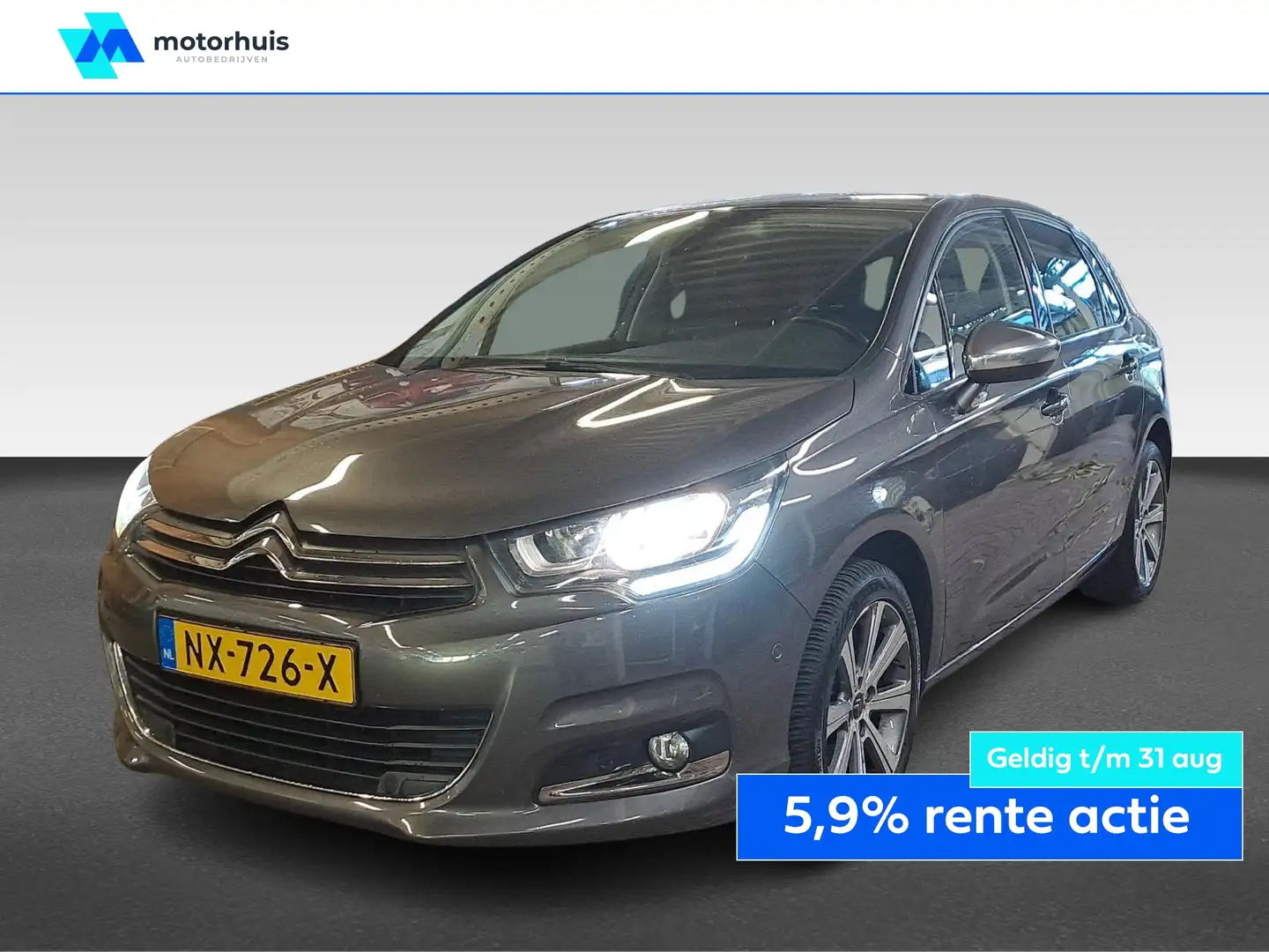 Citroen C4 1.2 e-THP 131pk Collection / Navigatie / Climate C Grijs - 1