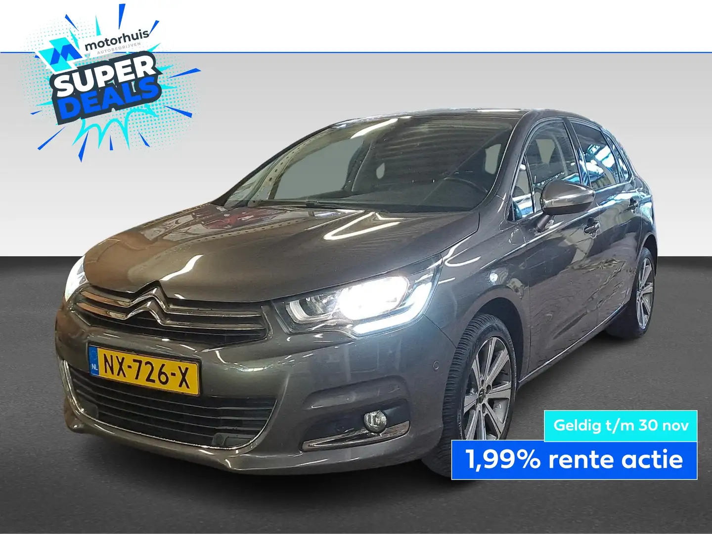 Citroen C4 1.2 e-THP 131pk Collection / Navigatie / Climate C Grijs - 1