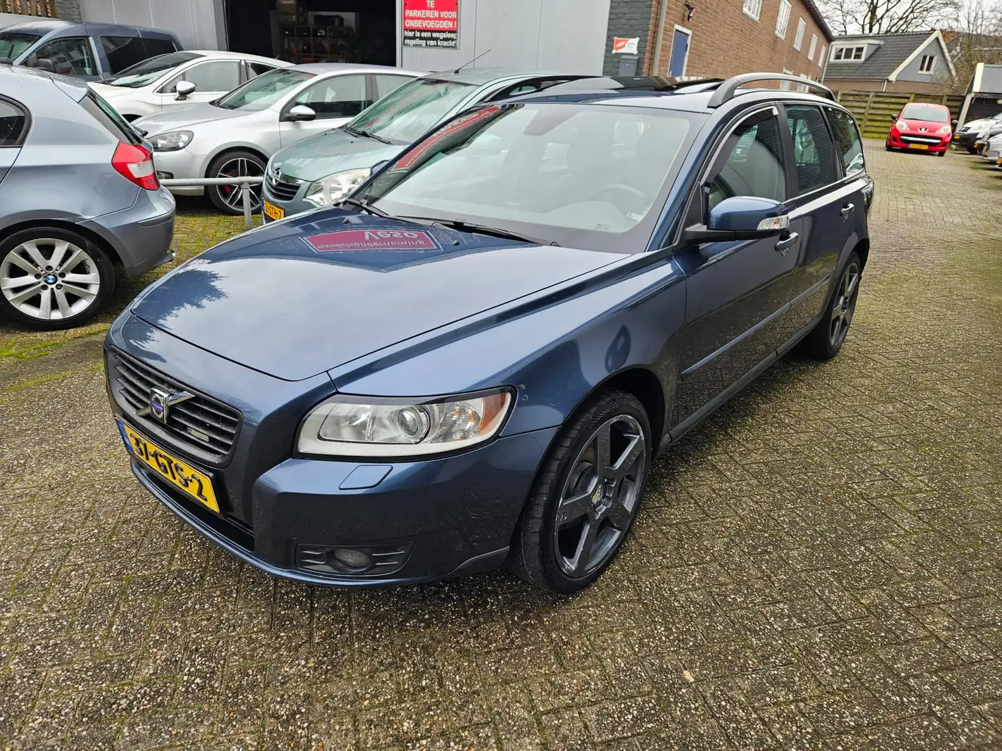 Volvo V50 2.0 Momentum|Airco|schuifkanteldak|Leder Albastru - 2