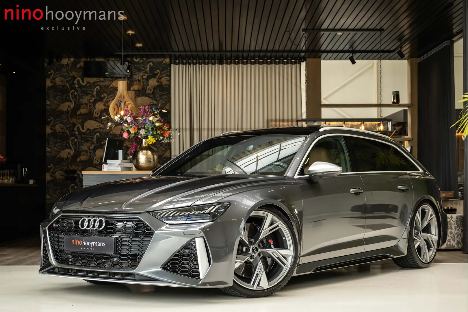 Audi RS6 Avant TFSI quattro | BTW | Trekhaak | PANO | B&O | Gris - 1