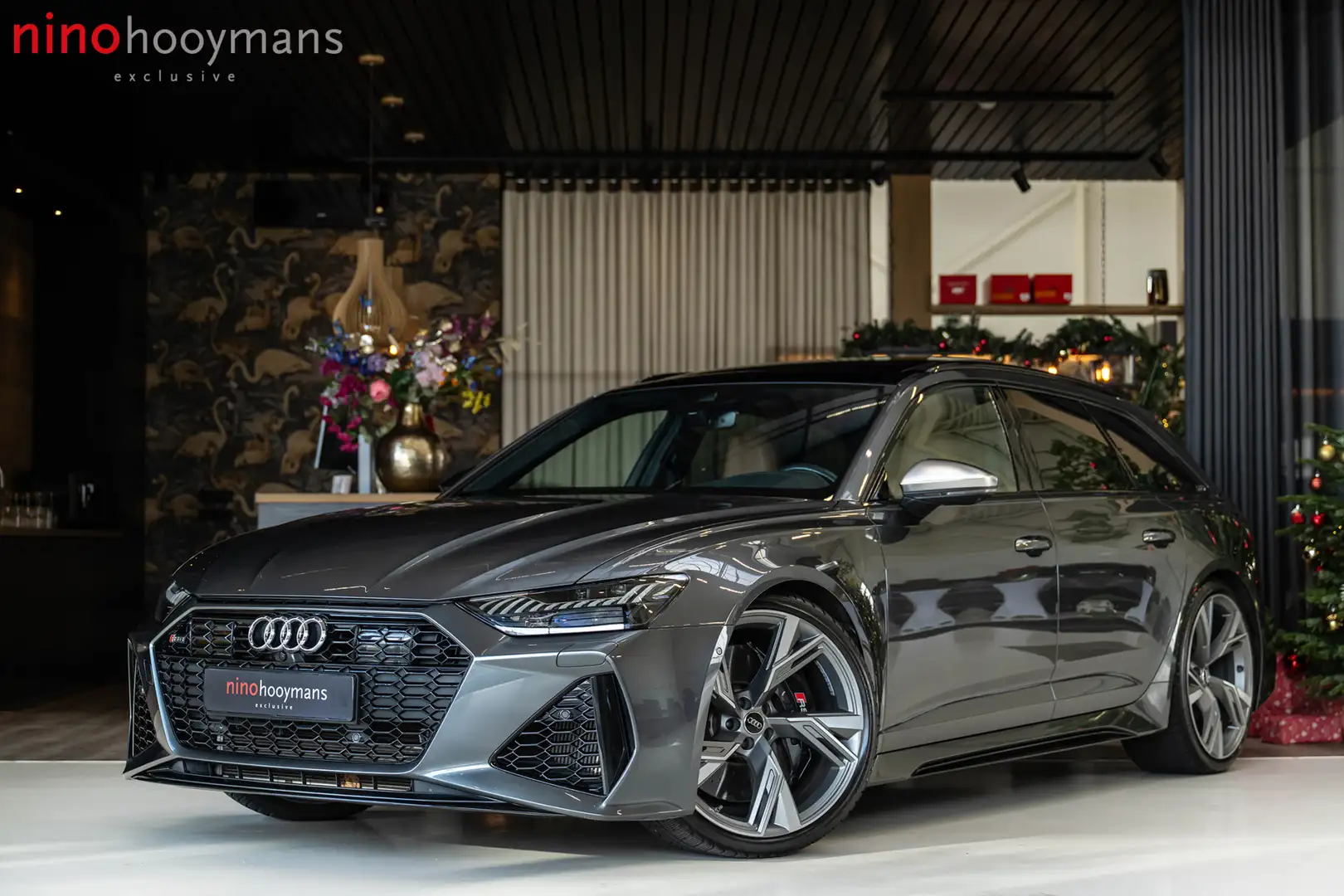Audi RS6 Avant TFSI quattro | BTW | Trekhaak | PANO | B&O | Grijs - 1