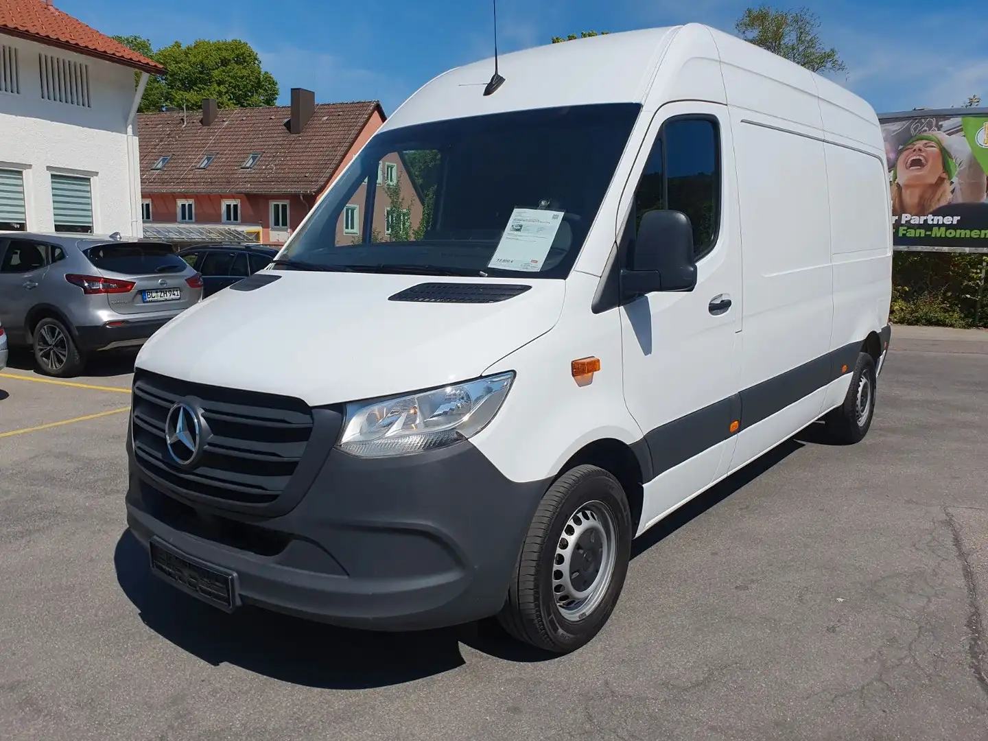 Mercedes-Benz Sprinter 214 Hoch-Lang Webasto Blanco - 1
