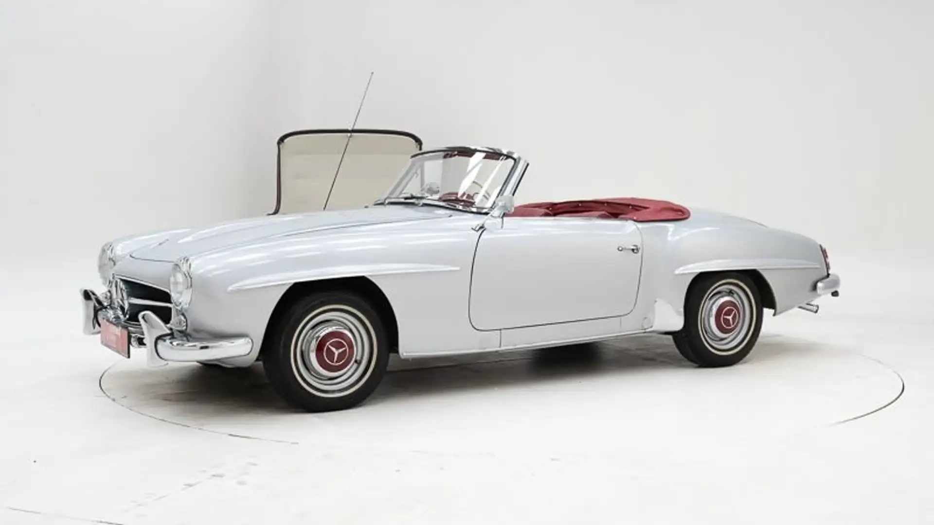 Mercedes-Benz 190 SL + hardtop '62 CH24560 Argent - 1
