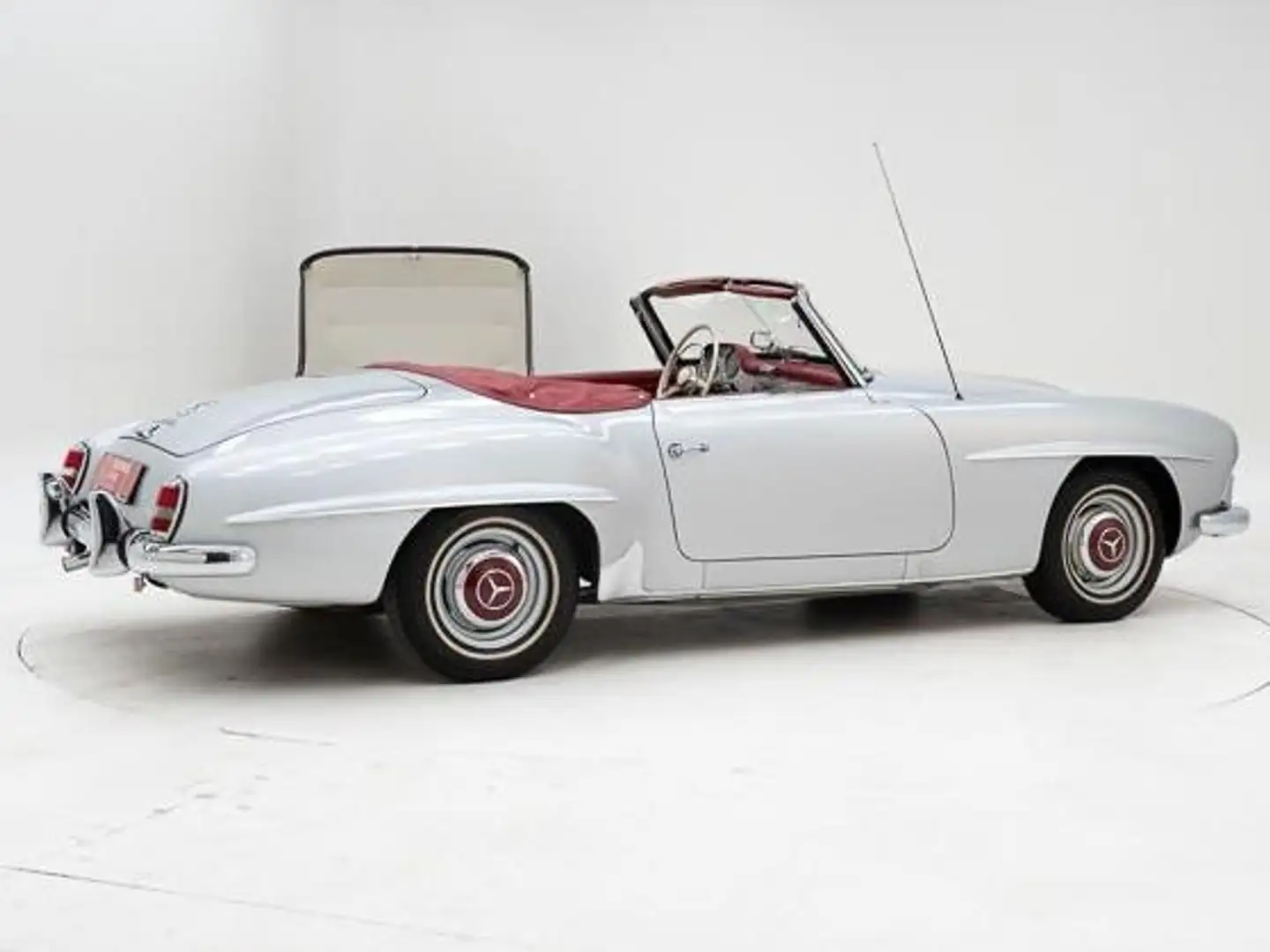 Mercedes-Benz 190 SL + hardtop '62 CH24560 Argent - 2