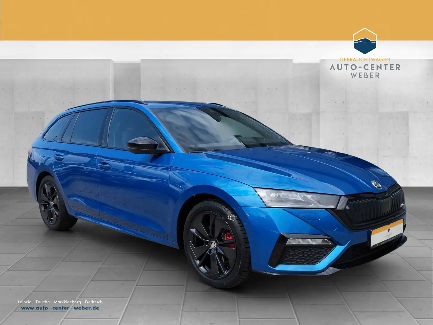 Skoda Octavia Combi 2.0 TDI RS DSG 4x4 incl. Servicepaket* Blau - 1