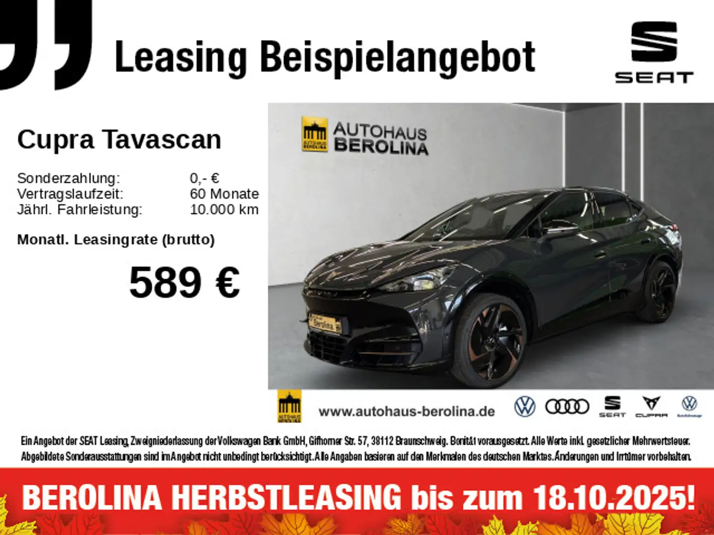 CUPRA Tavascan Endurance *MATRIX*Glasdach*HuD*WärmeP* Grijs - 1