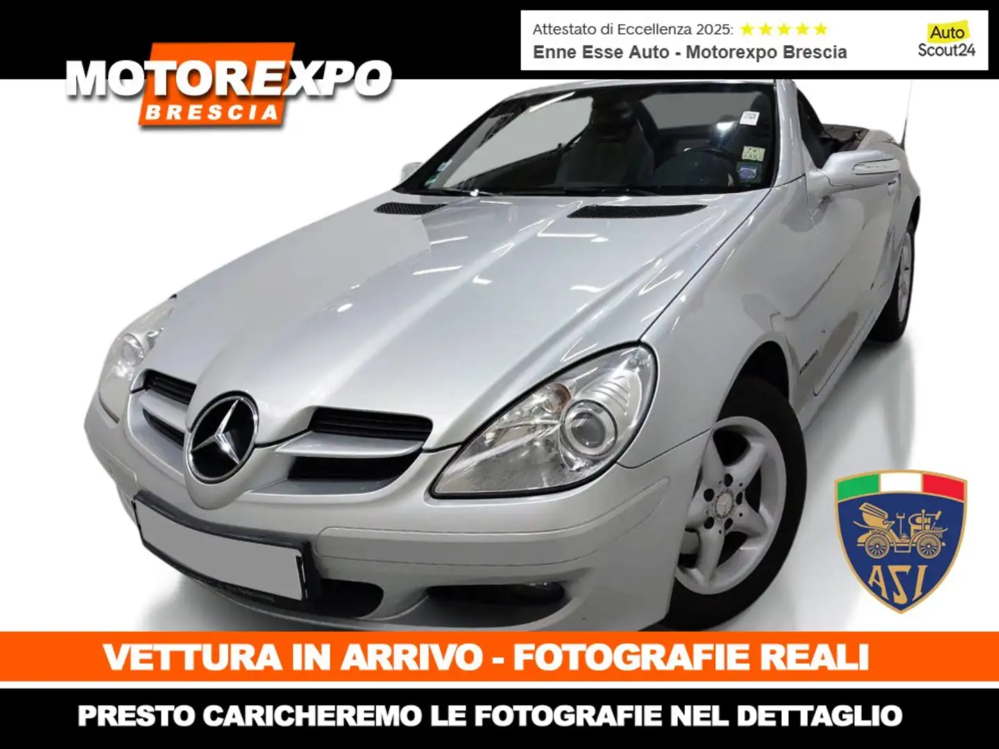 Mercedes-Benz SLK 200 kompressor 163 Cv Special Edition Poss.ASI 73000km Argento - 1