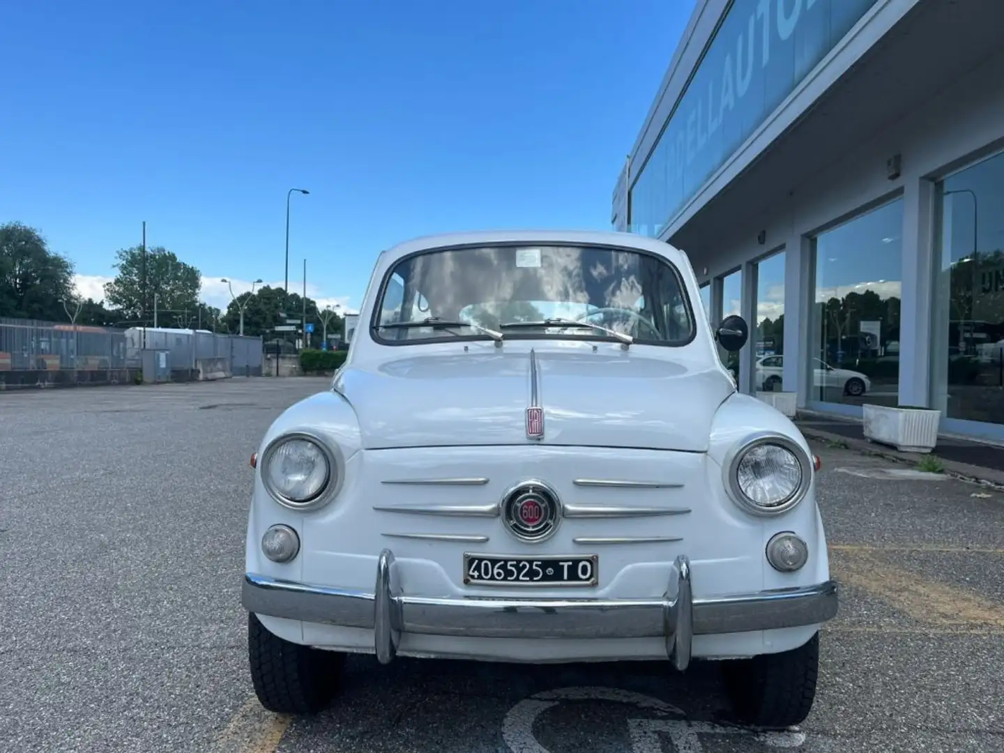 Fiat 600 600D Bianco - 2